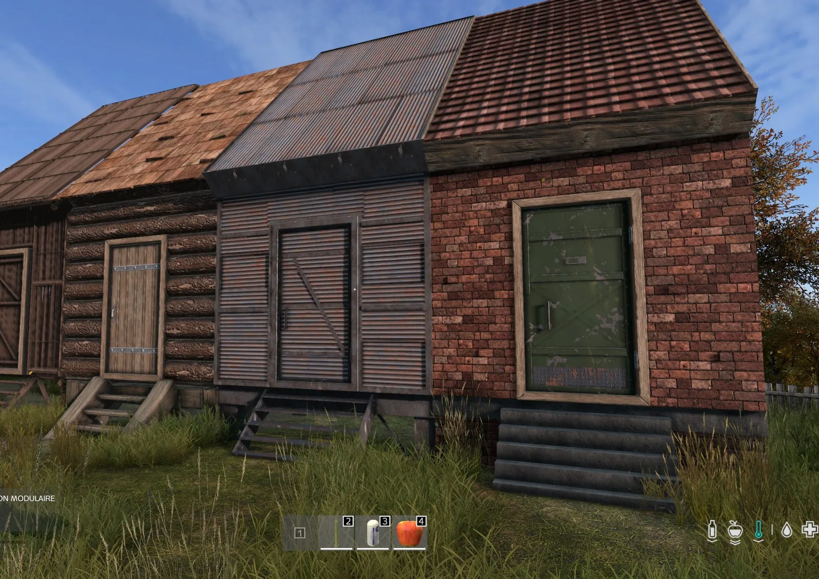 Base construite avec le nouveau système de construction
